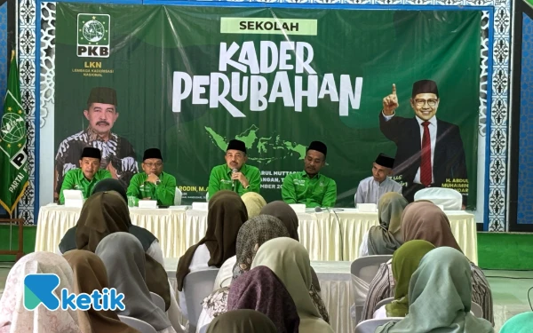 Thumbnail Berita - Ketua DPC PKB Trenggalek Gelar Pendidikan Politik, Siap Cetak Kader Loyalis yang  Militan