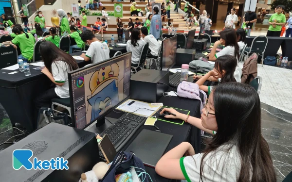 Thumbnail Berita - Ujian Manga Internasional Diikuti Puluhan Anak, Penilai Langsung dari Jepang