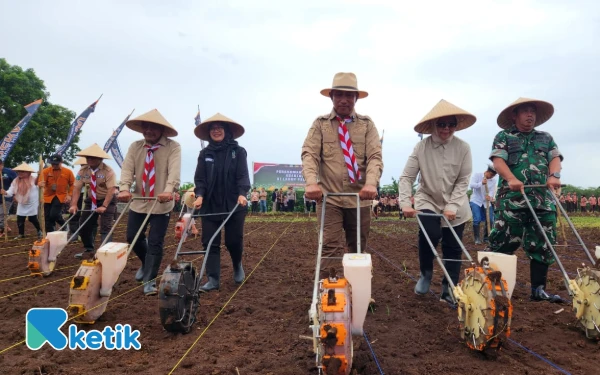 Thumbnail Program ini di antaranya meliputi ketahanan pangan dan bakti nyata, baik di bidang digitalisasi, literasi, wirausaha dan kependidikan. (Foto: Naufal Ardiansyah/Ketik.com)