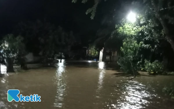 Thumbnail Berita - Puluhan Rumah di Desa Kuta Bahagia Terendam Banjir, Warga Harap Tanggul Segera Dibangun