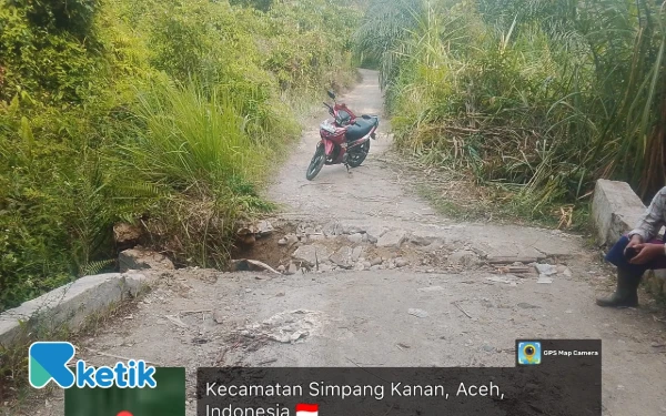 Thumbnail Berita - Box Culvert Rp100 Juta di Aceh Singkil Roboh, LSM CPN Sebut Ada Indikasi Pengerjaan Tak Bermutu
