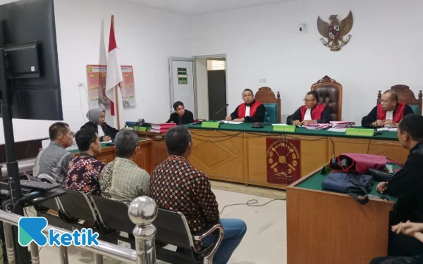 Thumbnail Berita - Empat Pejabat Dispora OKI Divonis 1 Tahun 10 Bulan Penjara Terkait Kasus Korupsi APBD 2022