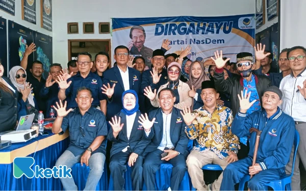 Thumbnail Berita - Puncak HUT Ke-14 Partai Nasdem, Ketua Cilacap Cahyo Yakin Penuhi Target Pemilu 2029