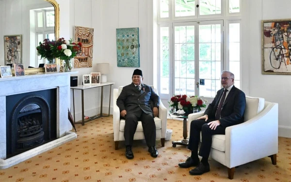 Thumbnail Berita - Pertemuan Empat Mata Presiden Prabowo dan PM Anthony Albanese Perkuat Kemitraan Indonesia–Australia