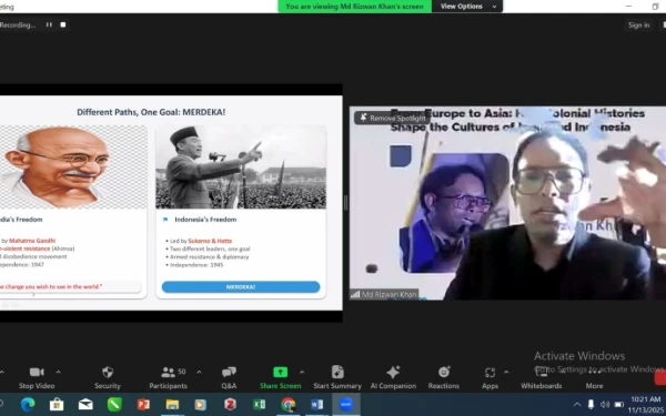 Thumbnail Berita - ISE 2025 UIN Malang: Menelisik Warisan Kolonial Inggris-Belanda di Budaya India dan Indonesia
