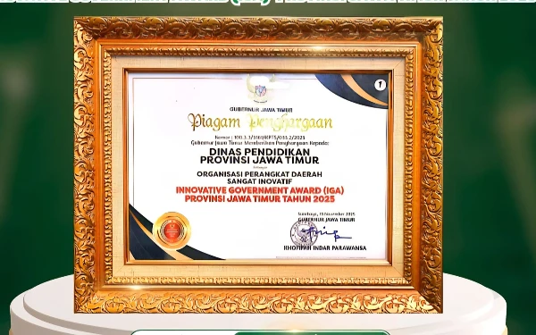 Thumbnail Berita - Inovasi Tiada Henti! Dindik Sabet Inotek 2025, Bukti Kualitas Pendidikan Jatim Semakin Bikin Kagum