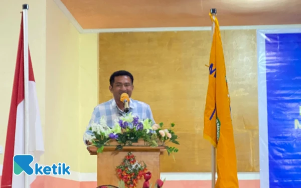 Thumbnail Berita - Safri Talib Resmi Pimpin IKA PMII Halsel 2025–2030