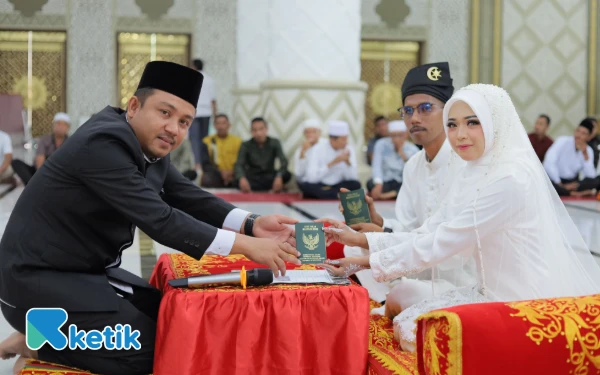 Thumbnail Berita - Kemenag Abdya Catat 802 Pernikahan, Kenaikan Harga Emas Jadi Tantangan