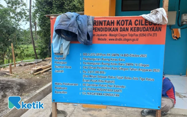 Thumbnail Berita - Pembangunan Gedung Baru SMPN 14 Kota Cilegon Capai Rp2,8 Miliar