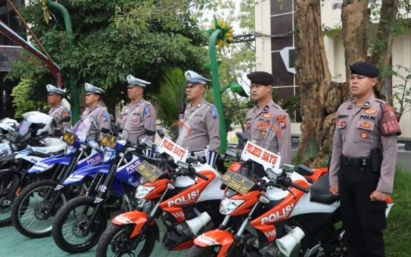 Thumbnail Berita - Operasi Zebra Semeru 2025 Polres Batu, Sasar Tujuh Pelanggaran