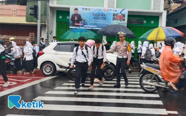 Thumbnail Berita - Operasi Zebra Semeru 2025, Sat Lantas Polres Batu Prioritaskan Perlindungan Pejalan Kaki