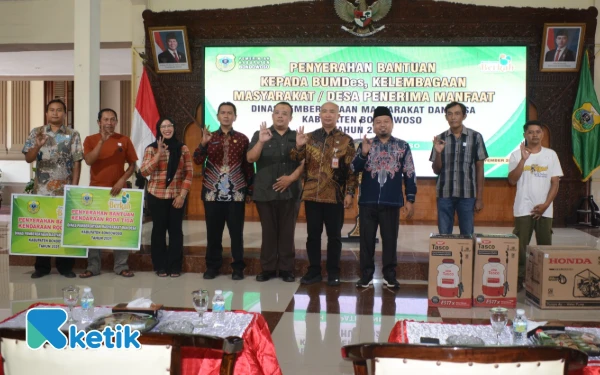 Thumbnail Berita - Pemkab Bondowoso Distribusikan Bantuan untuk Penguatan Lembaga dan Ekonomi Desa