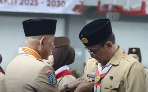 Thumbnail Berita - Bupati Bojonegoro Dilantik Jadi Ketua Mabicab, 2.500 Pramuka Garuda Padati GOR Utama Bojonegoro