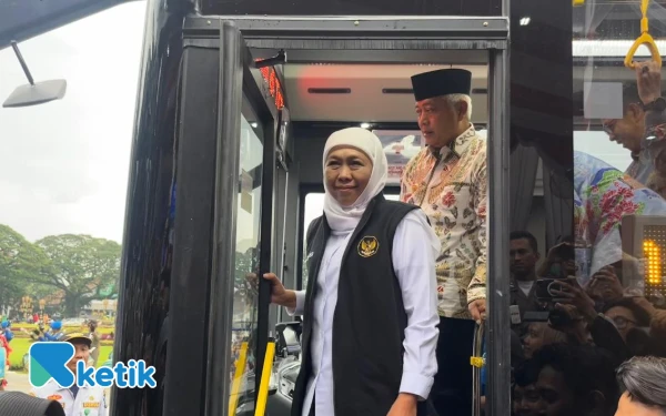 Thumbnail Berita - TransJatim Resmi Beroperasi di Malang Raya! Gubernur Khofifah Ajak 3 Kepala Daerah Rasakan Langsung