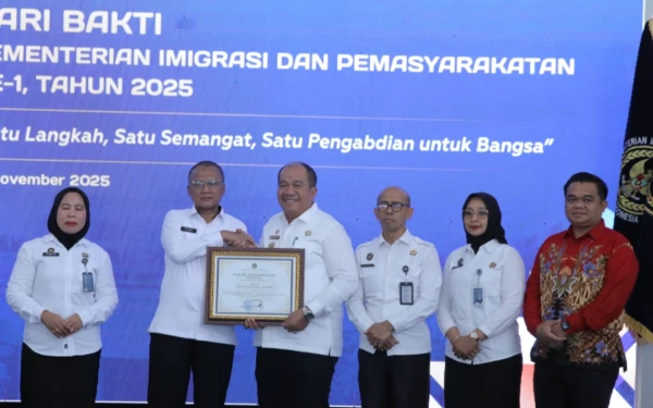 Thumbnail Berita - Kemenimipas Gelar Hari Bakti ke-1 di Medan, Ajak Jajaran Perkuat Integritas dan Digitalisasi