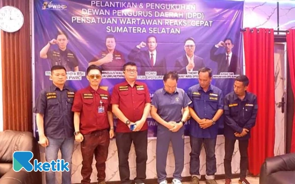 Thumbnail Berita - Resmi Dikukuhkan, DPD PWRC Sumatera Selatan Siap Tingkatkan Profesionalitas Jurnalis 2025–2030