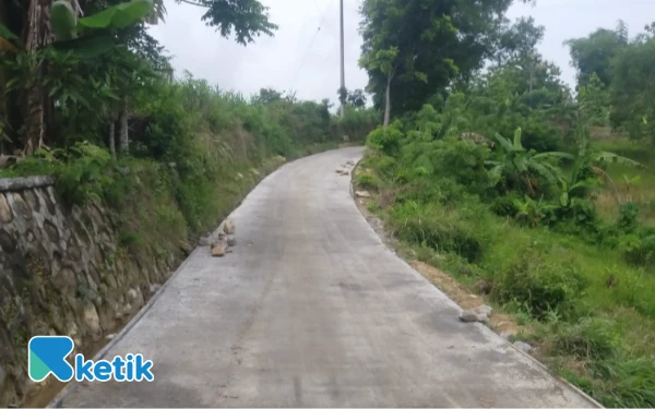 Thumbnail Berita - Pembangunan Jalan Rabat Beton Melalui BKK di Desa Torjunan Sampang Berkualitas, Berikan Dampak Nyata bagi Petani