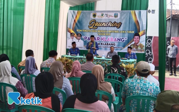Thumbnail Berita - Dorong Kemandirian Desa, Bupati Hamid Wahid Luncurkan Ikon Tematik Desa Berdaya di Klabang