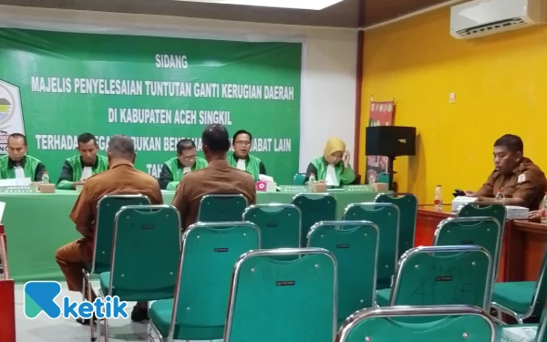 Thumbnail Berita - Inspektorat Aceh Singkil Gelar Sidang Penyelesaian Ganti Kerugian Daerah