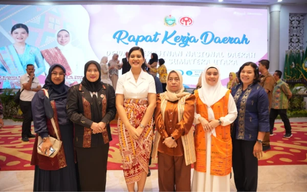 Thumbnail Berita - Rakerda Dekranasda Sumut, Dekranasda Asahan Dorong Penguatan Wastra dan Perajin