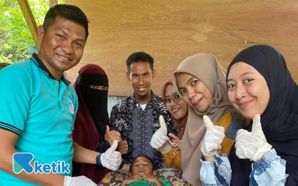 Thumbnail Berita - Sunat Massal Super Ring Digelar Puskesmas Jikohay pada HKN ke-61