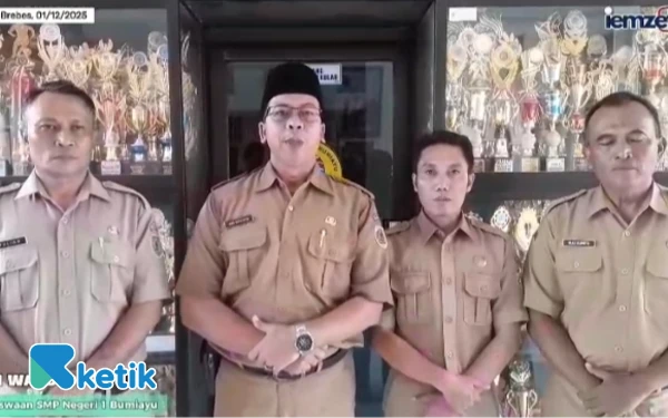 Thumbnail Berita - Polemik SMPN 1 Bumiayu Berakhir Islah, Guru Sampaikan Permintaan Maaf dan Terima Plt Kepala Sekolah