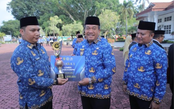 Thumbnail Berita - HUT ke-54 Korpri, Bupati Asahan Ajak ASN Tingkatkan Integritas dan Pelayanan Publik