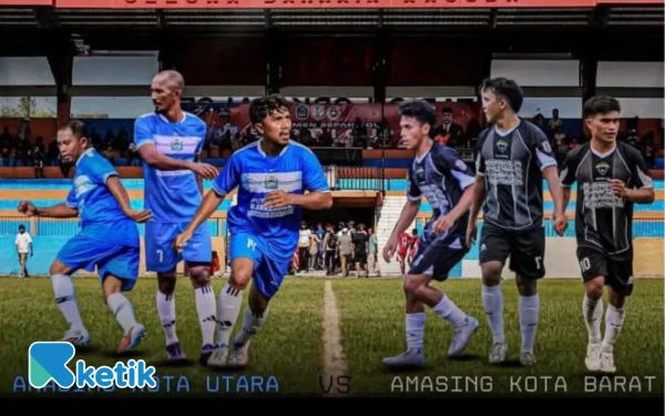 Thumbnail Berita - Derby Amasing Milik Rifandi Rustam, Kota Barat Lumat Utara 4–1