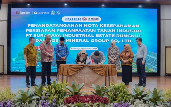 Thumbnail Berita - SIER dan Bosai Sepakat Siapkan Pemanfaatan Lahan Industri, Hasilkan Investasi Rp25 Triliun dan 7.000 Lapangan Kerja