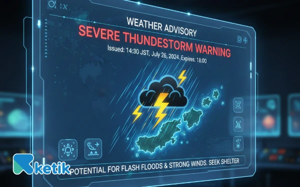 Thumbnail Berita - Bupati Bassam Pasang Alarm Dini, Hujan Lebat dan Angin Kencang Intai Halsel
