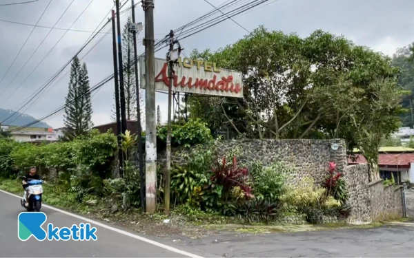 Thumbnail Songgoriti dipenuhi villa murah namun dengan pemandangan dan suasana sejuk di Kota Batu. (Foto: Lutfia/Ketik.com)