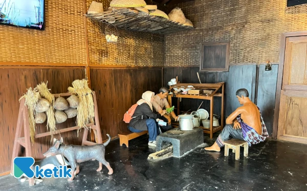 Thumbnail Diorama kebudayaan tradisional di Jatim Park 1 Kota Batu. (Foto: Aliyah/Ketik.com)