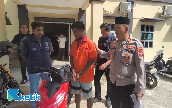 Thumbnail Berita - Motor Teman Digelapkan, Residivis Kasus Pembunuhan Ditangkap Saat Kabur ke Indralaya