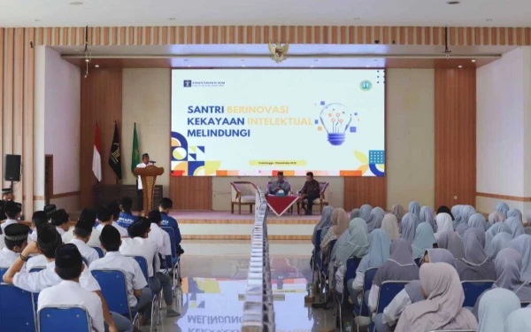 Thumbnail Berita - Kemenkumham dan Ponpes Nurul Jadid Kolaborasi Lindungi Karya Orisinal Santri dan Pesantren