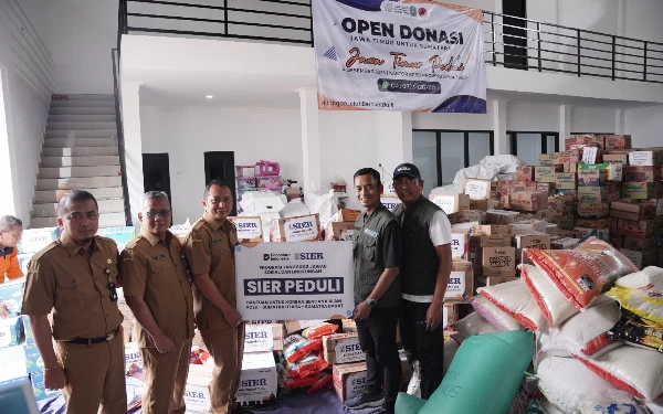 Thumbnail Berita - Respons Cepat SIER! Bantuan Logistik Dikirim untuk Warga Terdampak Bencana di tiga Provinsi