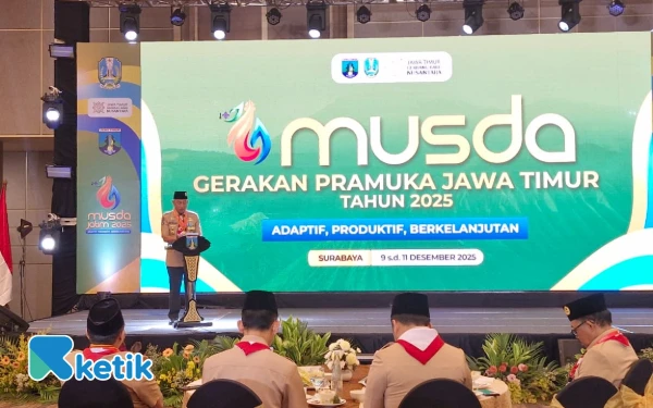 Thumbnail Berita - Musda 2025, Ketua Kwarda Kak Arum Sabil Tekankan Pramuka Jangan Berhenti Berinovasi