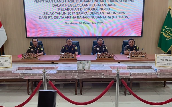 Thumbnail Berita - Kejati Jatim Sita Rp47,28 Miliar dari PT DABN, Ungkap Korupsi Pengelolaan Jasa Pelabuhan Probolinggo Sejak 2017