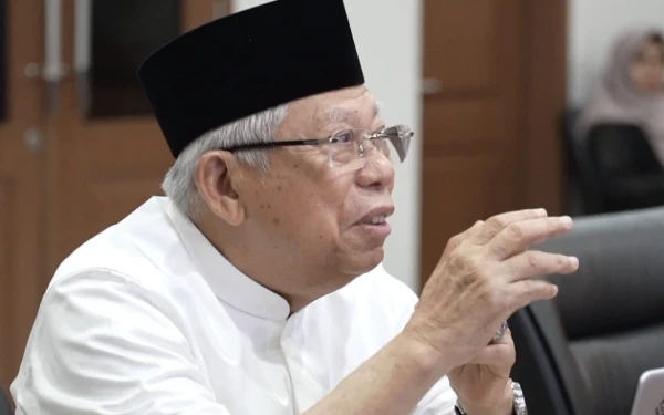 Thumbnail Berita - Konflik PBNU: KH Ma'ruf Amin Bantah Restui KH Zulfa Mustofa jadi Pj Ketua Tanfidziyah PBNU