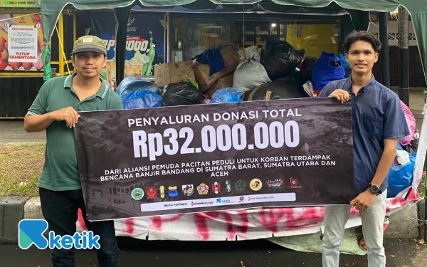 Thumbnail Berita - Rp32 Juta Hasil Galang Dana Pemuda Pacitan Telah Disalurkan ke Sumatra dan Aceh