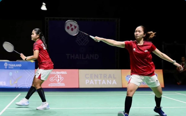 Thumbnail Berita - Berlangsung Hari Ini, Jadwal 8 Wakil Indonesia di Semifinal Bulutangkis SEA Games 2025