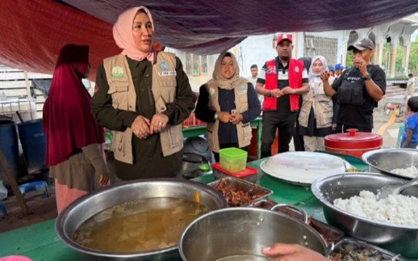 Thumbnail Berita - Sosok Marlina Muzakir, Istri Pertama Gubernur Aceh yang Sigap Bantu dan Hibur Rakyatnya di Pengungsian