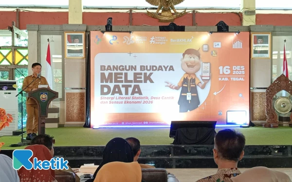Thumbnail Berita - BPS Tegal Targetkan 20 Desa Mandiri Data dan Siapkan Sensus Ekonomi 2026