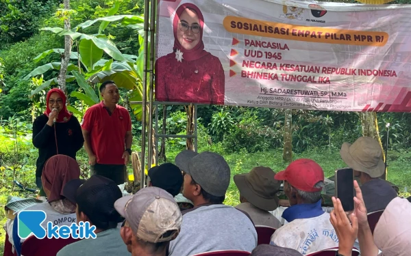 Thumbnail Berita - Implementasi Empat Pilar Kebangsaan, KTH Jombang Diajak Rawat Hutan dan Mata Air