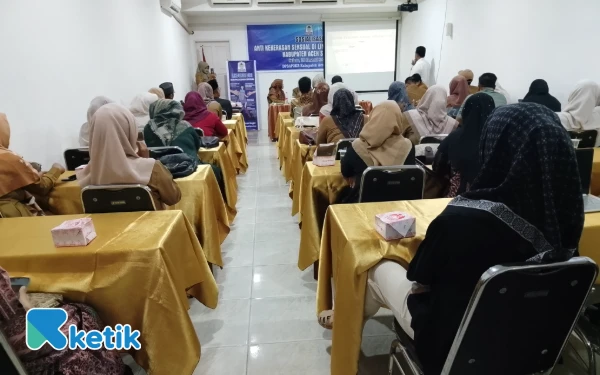 Thumbnail Berita - 40 Guru Dilibatkan Sosialisasi Anti Kekerasan Seksual di Lingkungan Sekolah Aceh Singkil