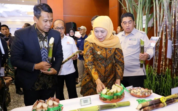 Thumbnail Berita - Gubernur Khofifah Buka National Sugar Summit 2025, Ajak Sinergi Wujudkan Swasembada Gula
