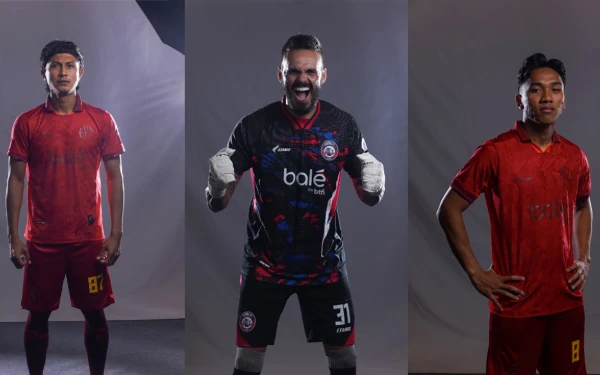 Thumbnail Berita - Bertema Worn With Pride, Jersey Ketiga Arema FC Resmi Diluncurkan