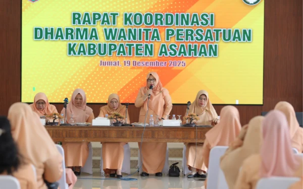 Thumbnail Berita - Rakor Akhir Tahun, DWP Asahan Perkuat Peran Keluarga dan Kepedulian Sosial