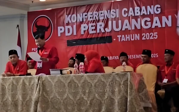 Thumbnail Berita - Sah! Saifudin Zuhri Nahkodai DPC PDI Perjuangan Kota Batu, Gantikan Punjul Santoso