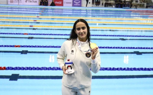 Thumbnail Berita - Profil Masniari Wolf, Ratu Renang Indonesia yang Menangi Medali Emas Sea Games Tiga Kali Beruntun
