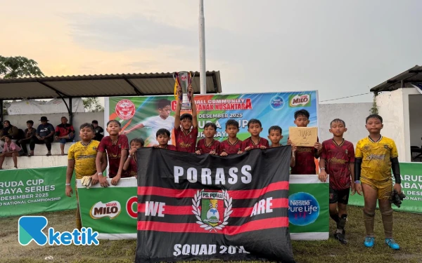 Thumbnail Berita - Poras U-11 Trenggalek Juara 3 Garuda Anak Indonesia Seri Nasional, Begini Kata Coach Moach